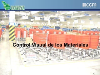 Control Visual de los Materiales
20
 