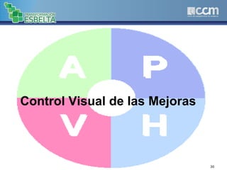 Control Visual de las Mejoras
30
 