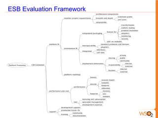 ESB Evaluation Framework
 