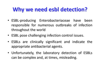 Esbl | PPTX