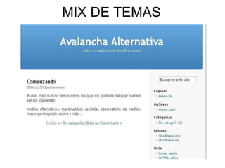 MIX DE TEMAS 