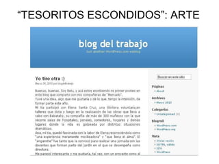 “ TESORITOS ESCONDIDOS”: ARTE 