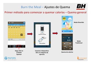 Burn the Meal – Ajustes de Quema
Primer método para comenzar a quemar calorías – Quema general


                         ...