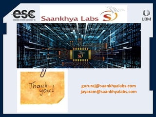gururaj@saankhyalabs.com
jayaram@saankhyalabs.com
 