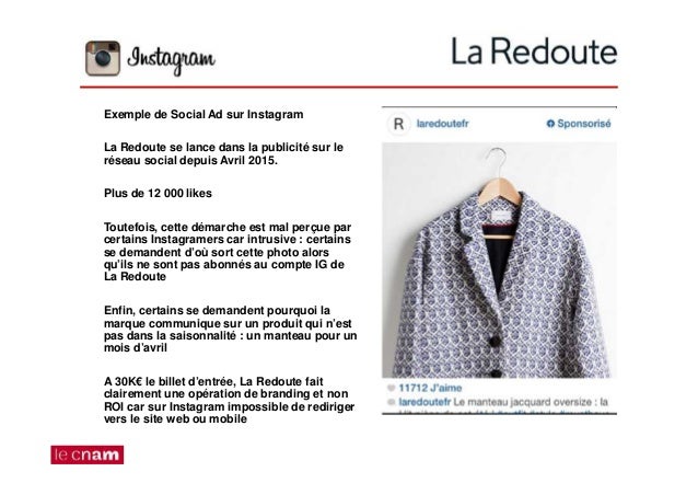La Redoute Analyse Des Réseaux Sociaux