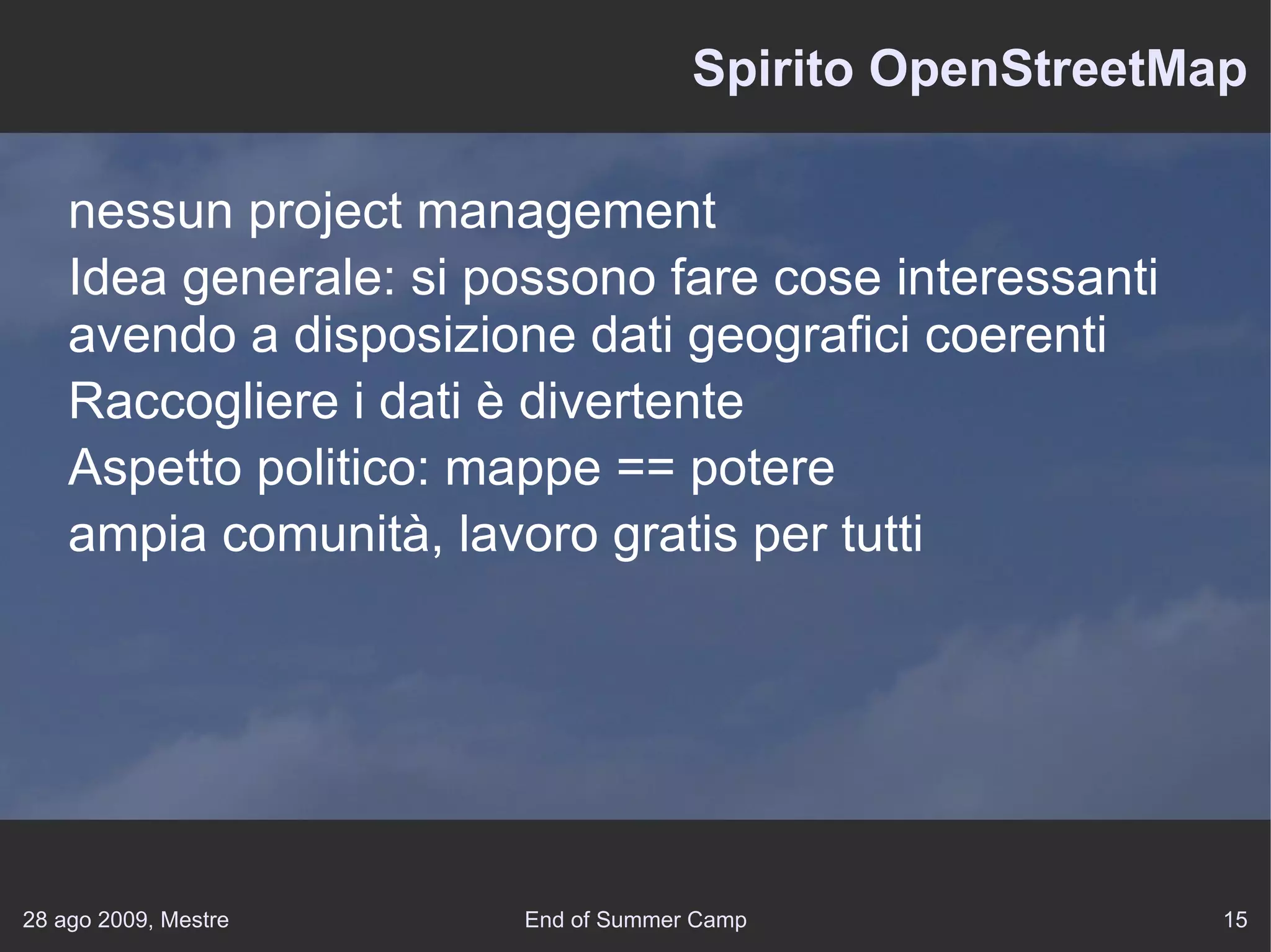 Cosa Facciamo? Milano 