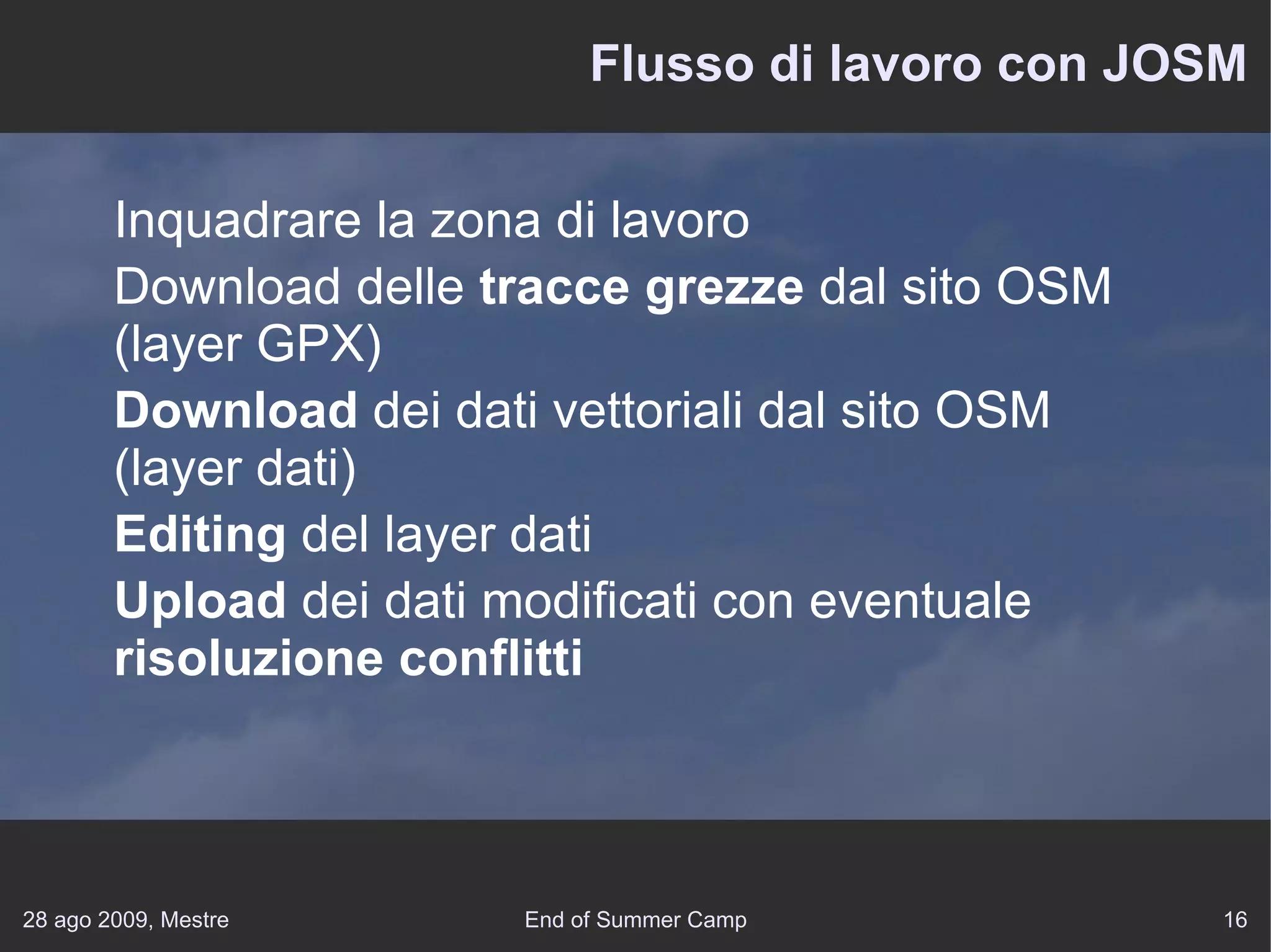 Cosa Facciamo? Bicicletta 