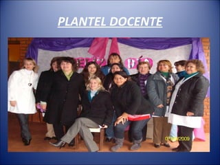 PLANTEL DOCENTE 