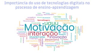 2
Importância do uso de tecnologias digitais no
processo de ensino-aprendizagem
 
