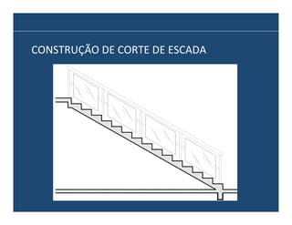 CONSTRUÇÃO	
  DE	
  CORTE	
  DE	
  ESCADA	
  

 