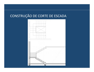 CONSTRUÇÃO	
  DE	
  CORTE	
  DE	
  ESCADA	
  

 