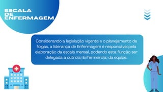 ESCALA da equipe de Enfermagem e dimensionamento | PDF