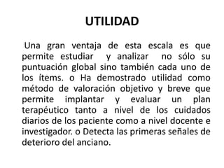 Escala aivd | PPTX