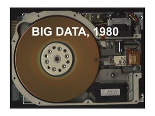 BIG DATA, 1980
 