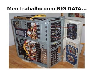 Meu trabalho com BIG DATA...
 