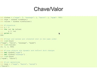 Chave/Valor
 