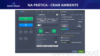 NA PRÁTICA - CRIAR AMBIENTE
 