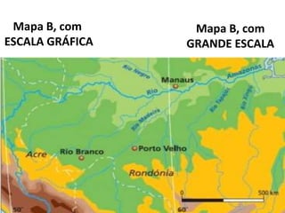 Mapa B, com
ESCALA GRÁFICA
Mapa B, com
GRANDE ESCALA
 