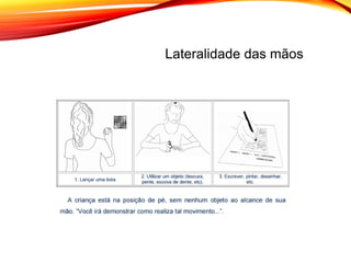 Lateralidade das mãos
 