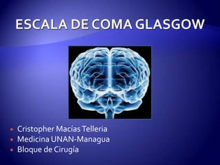    Cristopher Macías Telleria
   Medicina UNAN-Managua
   Bloque de Cirugía
 