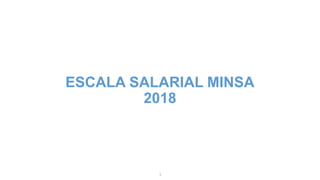 ESCALA SALARIAL MINSA
2018
1
 