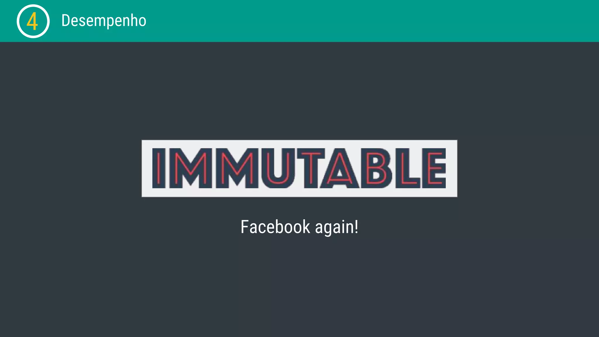 4 Desempenho Facebook again! 