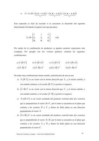 Sentido Ax Escalares y vectores | PDF