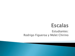 Estudiantes:
Rodrigo Figueroa y Melet Chirino
 