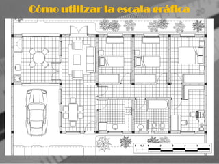 Cómo utilizar la escala gráfica
 