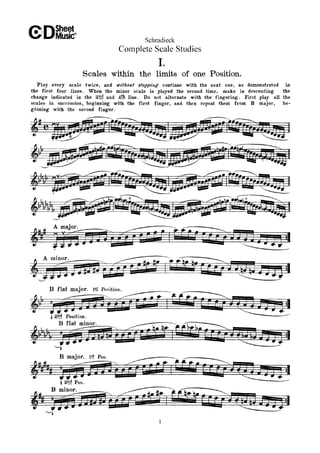 Escalas   schradieck (www.sheetmusic-violin.blogspot.com)