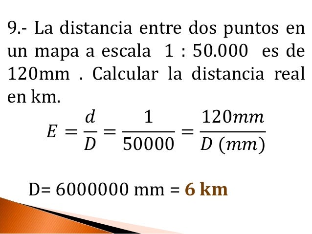 Escalas cartogafia