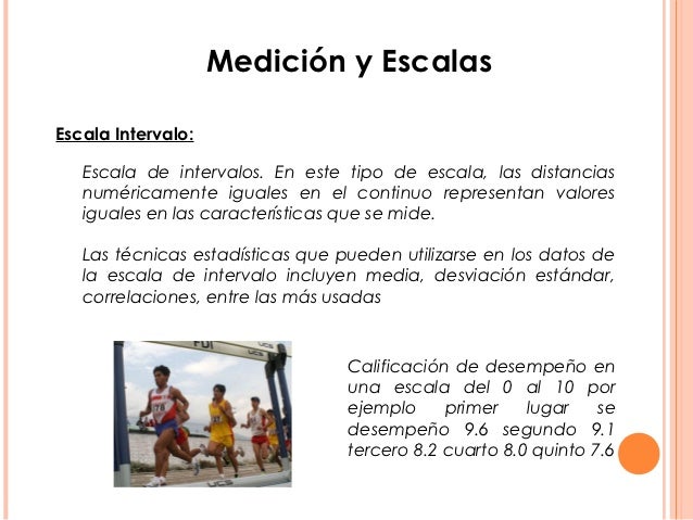 Escalas de medicion