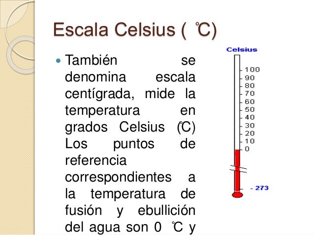 Escalas de temperatura