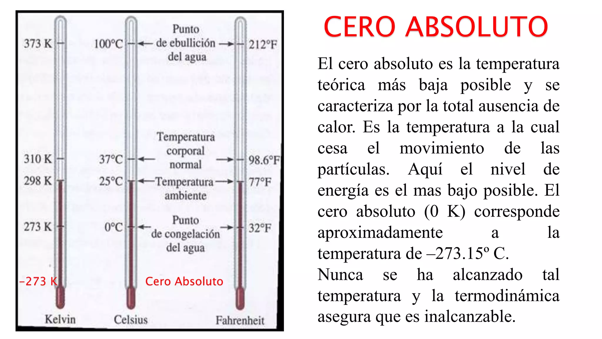 Escalas de temperatura | PPT