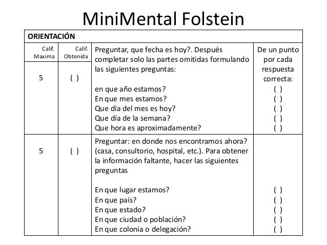 Escalas Geriátricas
