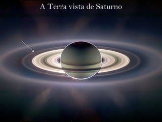 A Terra vista de Saturno
 