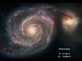 Redemoinho
D – 37·106
al
φ – 98.000 al
 