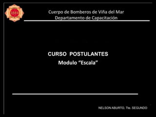 CURSO  POSTULANTES NELSON ABURTO, Tte. SEGUNDO 