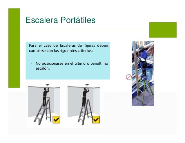 Uso Seguro de Escaleras