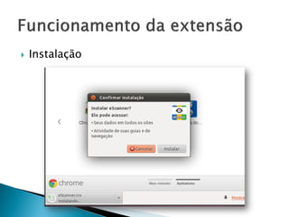  Instalação
 