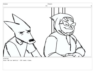 Scene
15
Panel
4
Dialog
Fox: We're bettin' 100 next time.
 