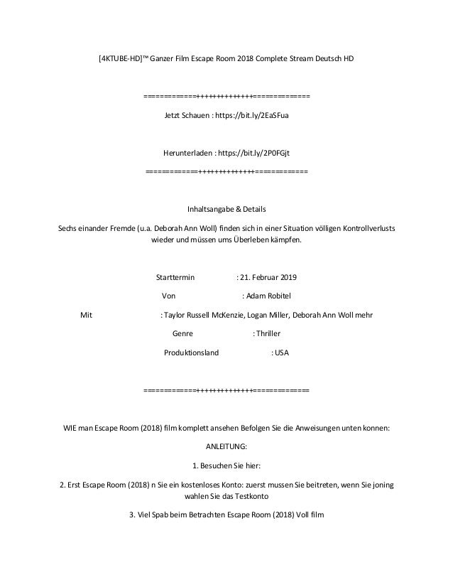 Kinofilm Stream Deutsch