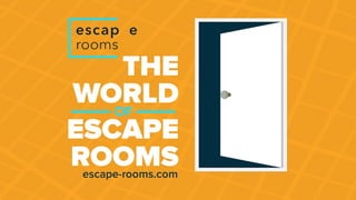  Facts about escape rooms around the world