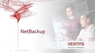 © 2017 Veritas Technologies LLC18
NetBackup
 