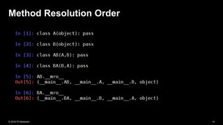 Escaping the python sandbox | PPT