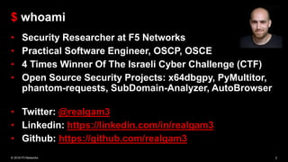 Escaping the python sandbox | PPT | Free Download