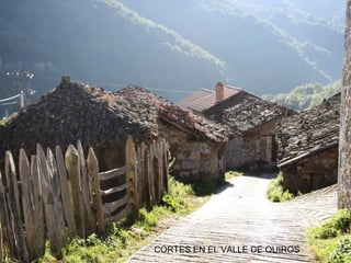 CORTES EN EL VALLE DE QUIROS
 