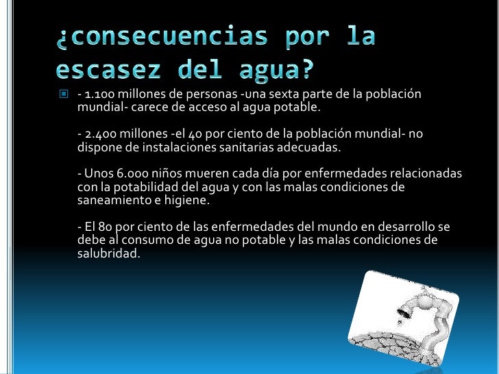 Causas Y Consecuencias De La Escasez De Agua En El Mu - vrogue.co