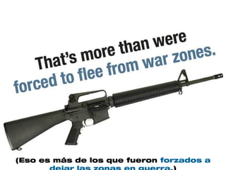 (Eso es más de los que fueron forzados a
 