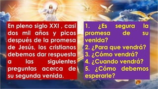 Escatología Bíblica: La Segunda Venida de Cristo y el Fin de los ...